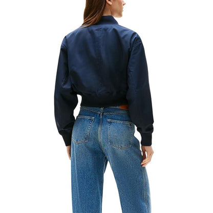 Tommy Hilfiger Blue Recycled Polyester Bomber