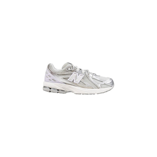New Balance Silver Synthetic Athletic Sneakers