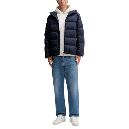 Tommy Hilfiger Jeans Blue Polyamide Full-Length Jacket