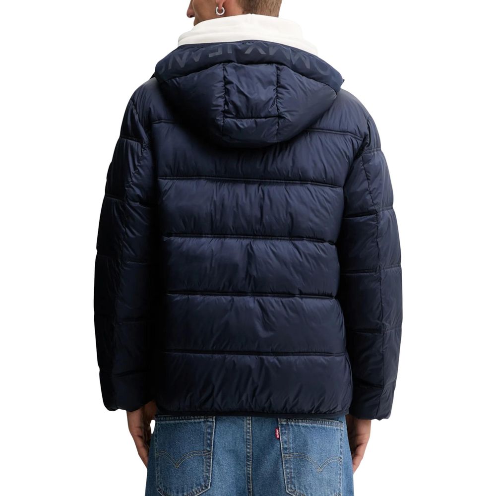 Tommy Hilfiger Jeans Blue Polyamide Full-Length Jacket