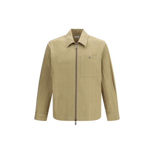Burberry Beige Cotton Jackets And Coat