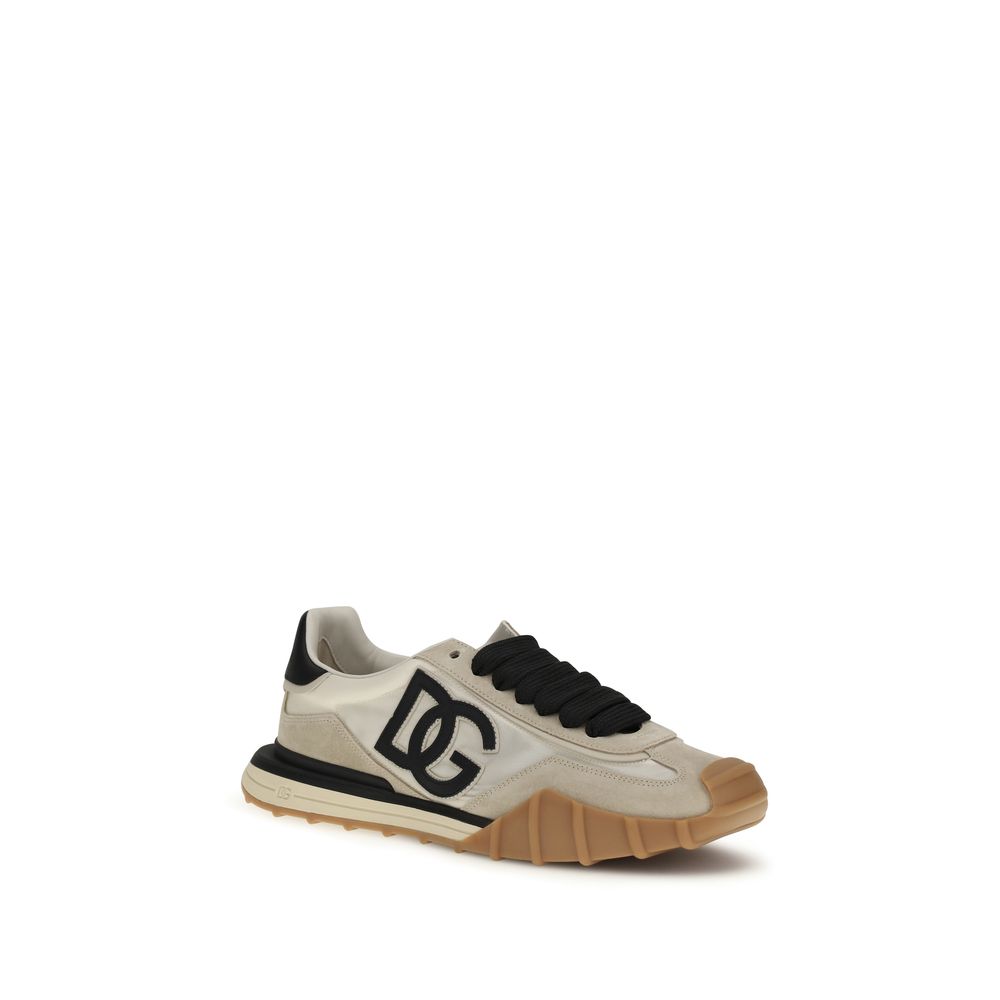 Dolce & Gabbana Multicolor Polyamide Athletic Sneakers
