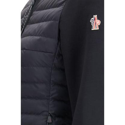 Moncler Grenoble Black Polyamide Full-Length Jacket