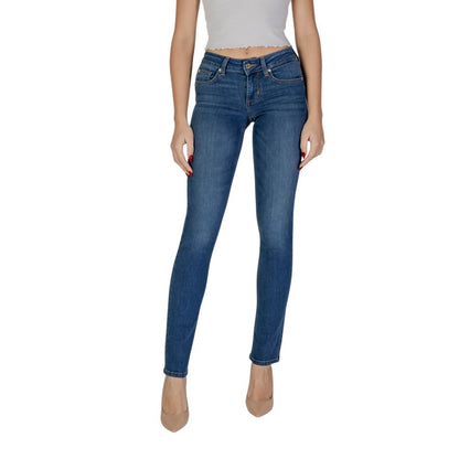 Liu Jo Blue Cotton Skinny Jeans