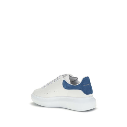 Alexander McQueen Platform Sneakers in White Calf Leather