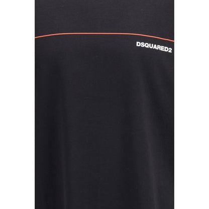 Dsquared² Black Cotton T-Shirt