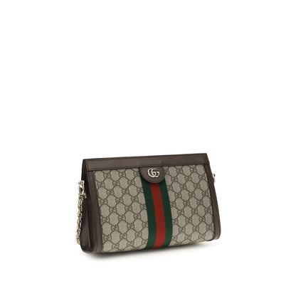Gucci Brown Fabric Handbag