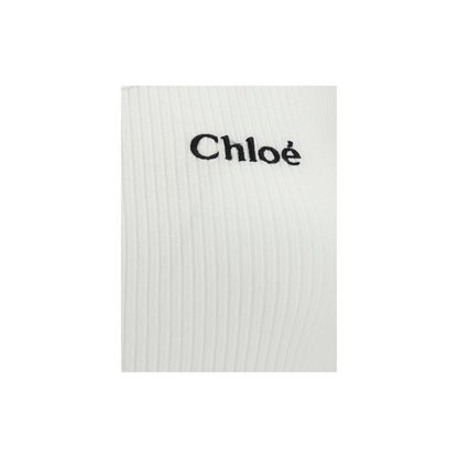 Chloé Beige Cotton Top