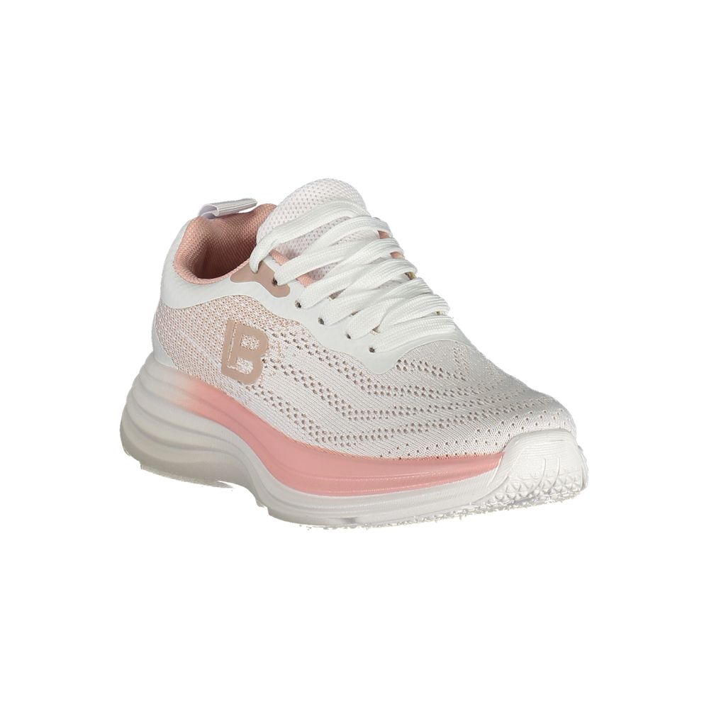 Laura Biagiotti Bianco Polyester Women Sneaker