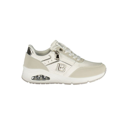 Laura Biagiotti women's sneakers – white and grey