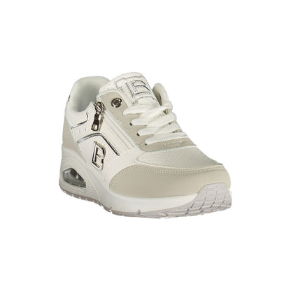Laura Biagiotti women's sneakers – white and grey