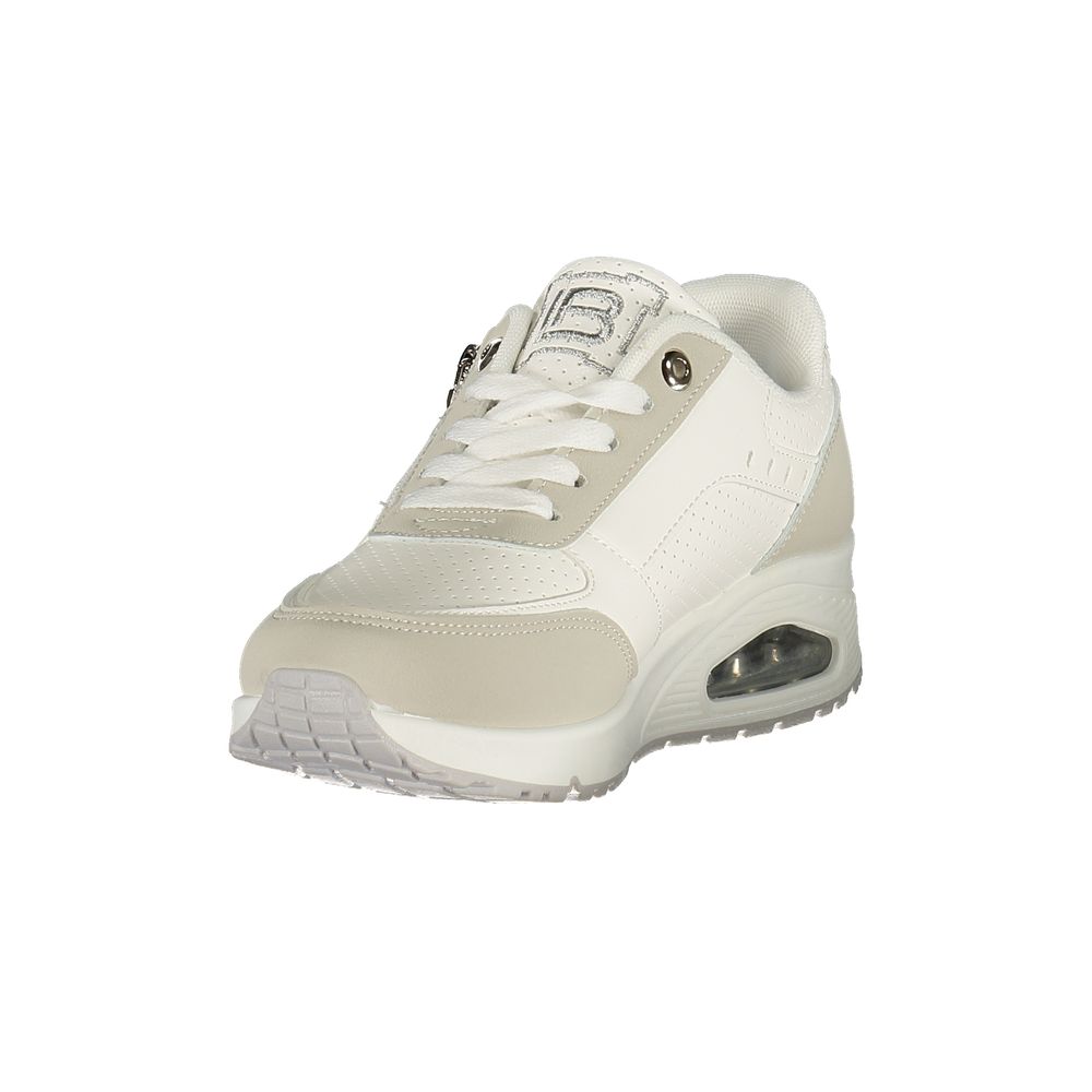 Laura Biagiotti women's sneakers – white and grey