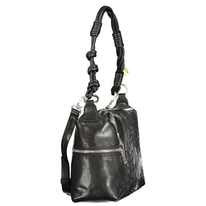 Desigual Black Polyurethane Women's Handbag