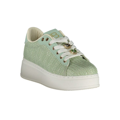 Laura Biagiotti Verde Poliuretano Women Sneaker