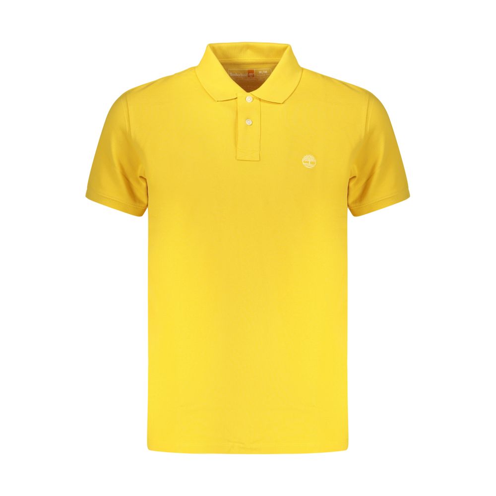 Timberland Yellow Cotton Men Polo