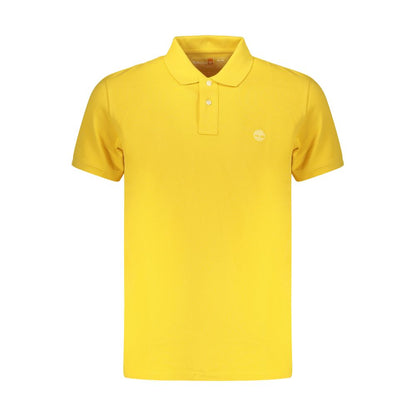 Timberland Yellow Cotton Men Polo