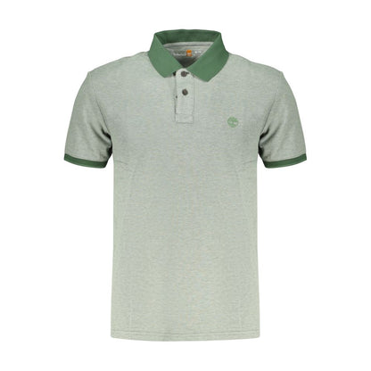 Timberland Verde Cotton Mens Polo