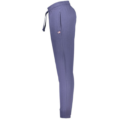 Norway 1963 Blue Cotton Joggers (Workout Pants)