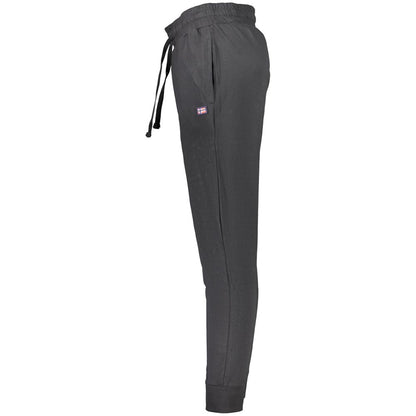Norway 1963 Black Cotton Athletic Pants