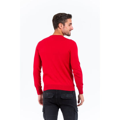 Gas Cotton-Cashmere-Blend Sweater – Deep Melange