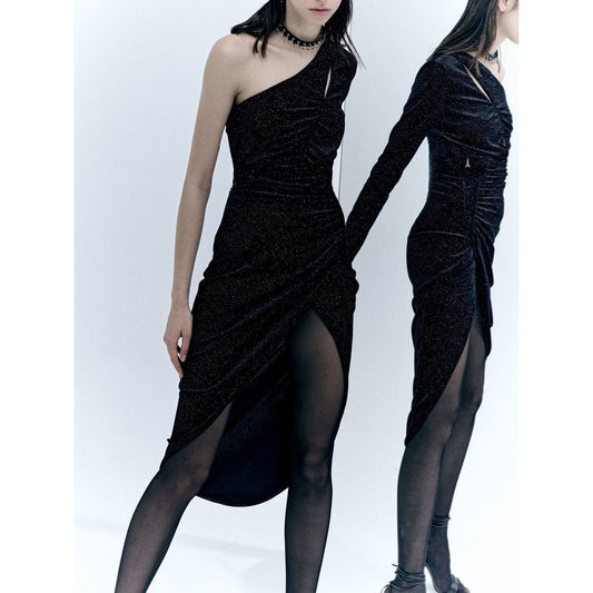 Patrizia Pepe Bicolor Polyester Tank Tops