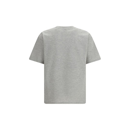 Saint Laurent Gray Cotton T-Shirt