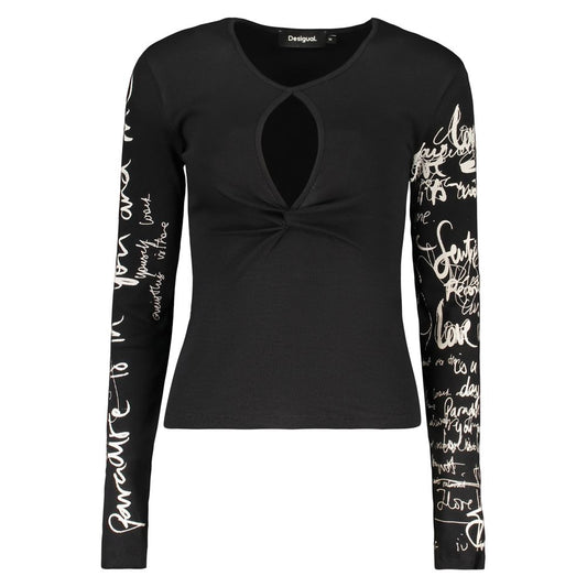 Desigual Black Cotton Women's Knitwear