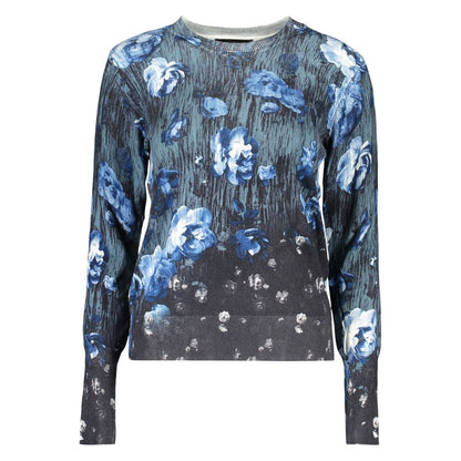 Desigual Blue Viscosa Women Sweater