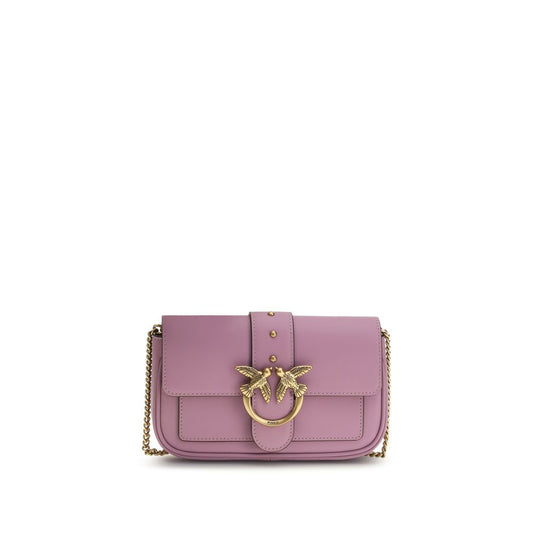 PINKO Multicolor Calf Leather Bos Taurus Shoulder Bag