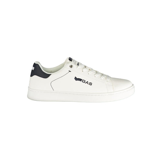 Gas White Polyurethane Men Sneaker