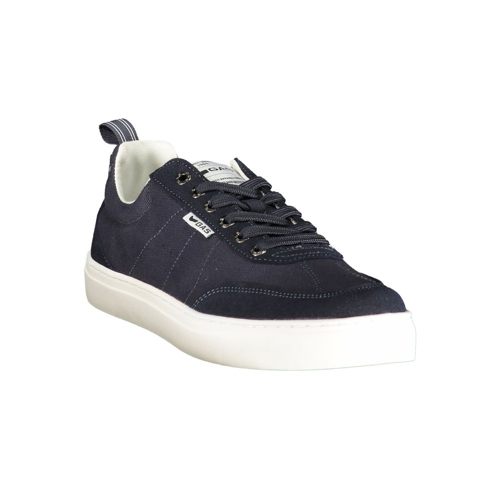 Gas Blu Polyurethane Men Sneaker