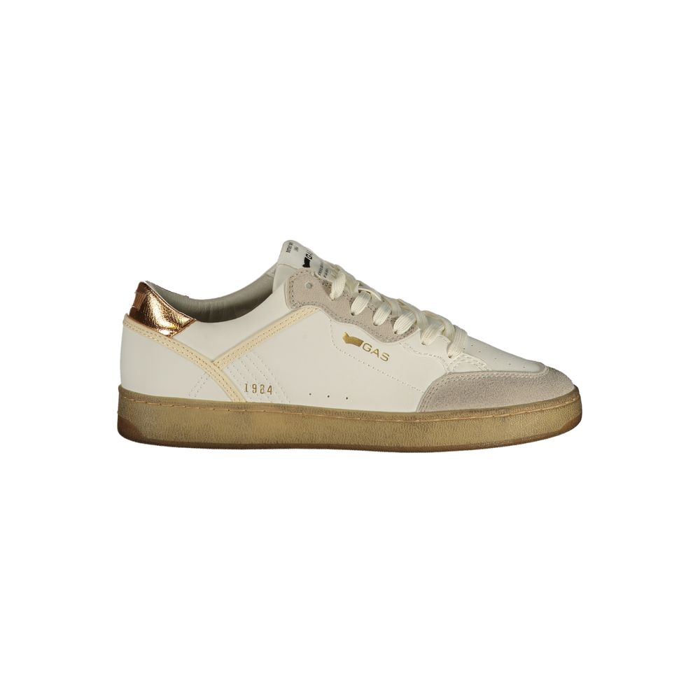 Gas "Bianco Poliuretano Donna Sneaker"