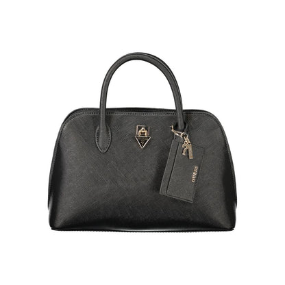 Guess Jeans Black Polyurethane Women Handbag