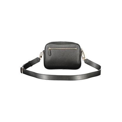 Guess Jeans Nero Poliuretano Women Handbag