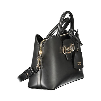 Guess Jeans Black Polyethylene Handbag