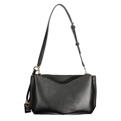 Guess Jeans Black Polyethylene Handbag