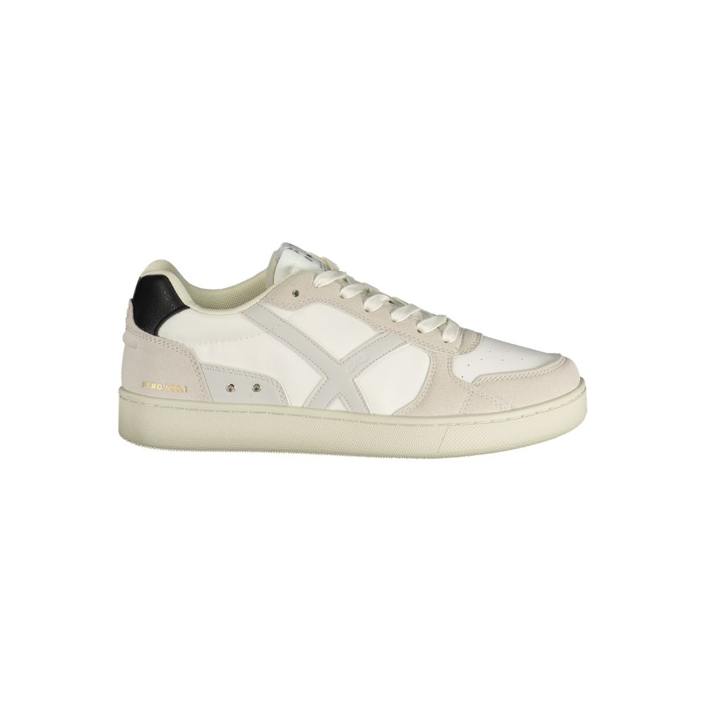 Gas Bianco Polyester Men Sneaker