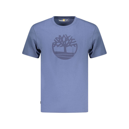Timberland Blu Cotton Men's T-Shirt