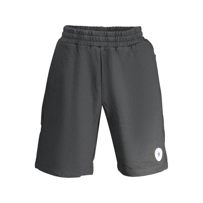 Converse Black Cotton Men's Sweatpants