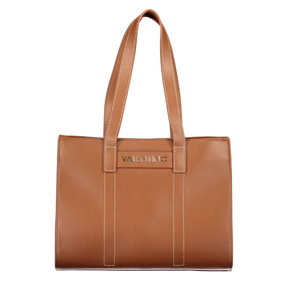 Valentino Brown Polyurethane Women's Bag