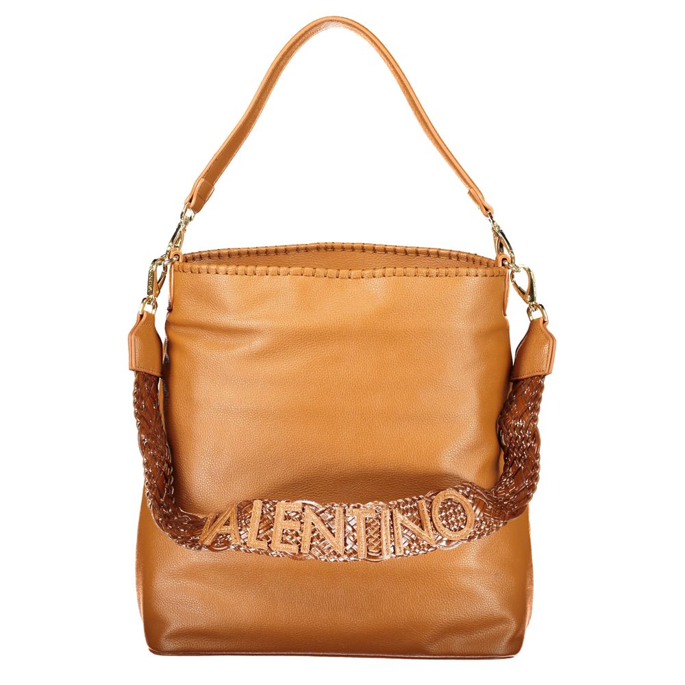 Mario Valentino Brown Polyurethane Women's Bag and Accessory