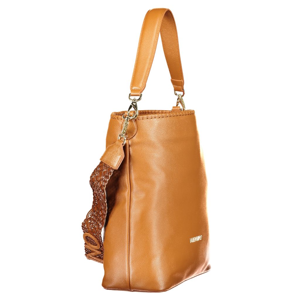 Mario Valentino Brown Polyurethane Women's Bag and Accessory