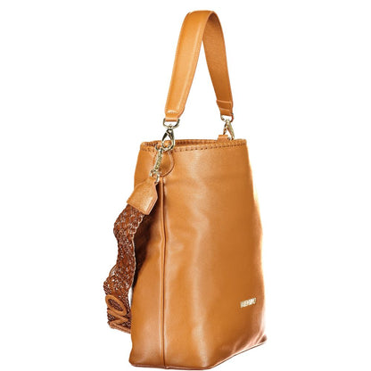 Mario Valentino Brown Polyurethane Women's Bag and Accessory