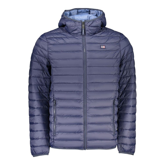 Norway 1963 Blue Polyamide Shell Jacket