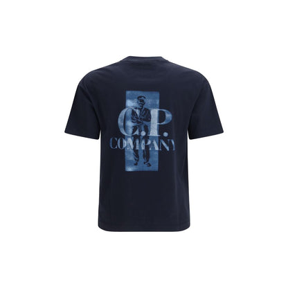 C.P. Company Blue Cotton T-Shirt