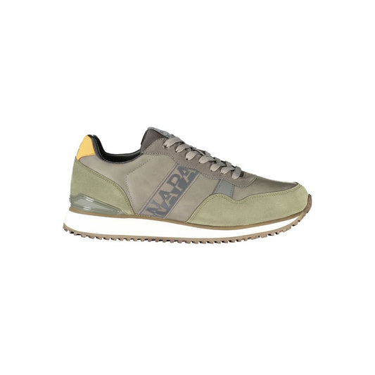 Napapijri Gray Polyester Athletic Sneakers