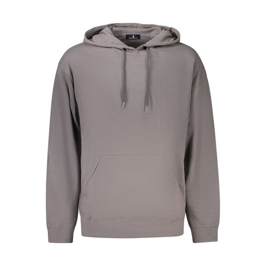 Marina Yachting Gray Cotton Sweatshirt