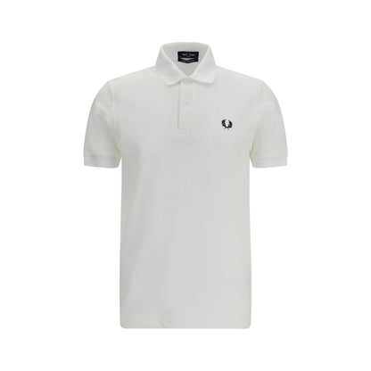 Fred Perry M3 Cotton-Piqué Polo Shirt – White