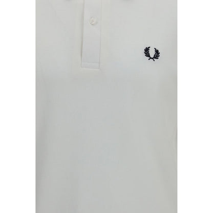 Fred Perry M3 Cotton-Piqué Polo Shirt – White