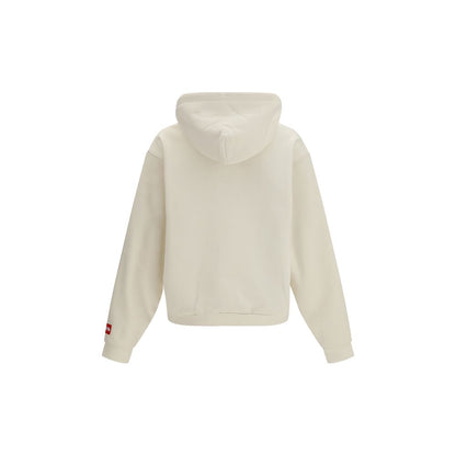 The North Face Red Box cropped hoodie – hvid